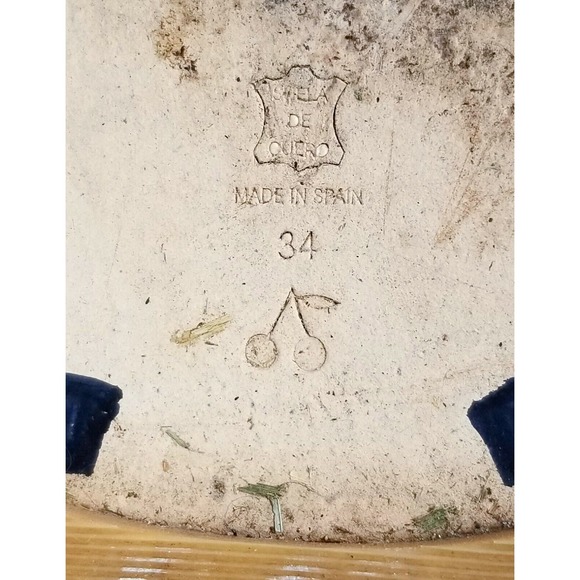 GIRL'S KIDS BONPOINT SUPER CUTE SUEDE BEADED BUCKLE SANDALS $245 EU-34 / US-2.5 - Picture 6 of 7